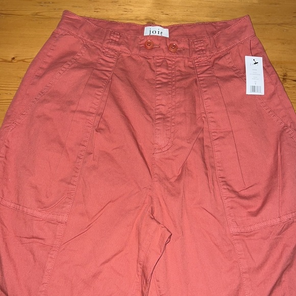 Joie Burnt Clay Shore Pants 8 NWT - Picture 4 of 8